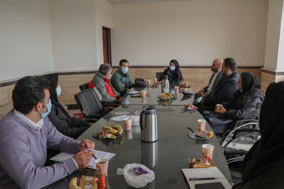 نشست مشترک اعضای هیات علمی دانشکده دامپزشکی با اعضای هیات رئیسه سوارکاری شهرستان آمل