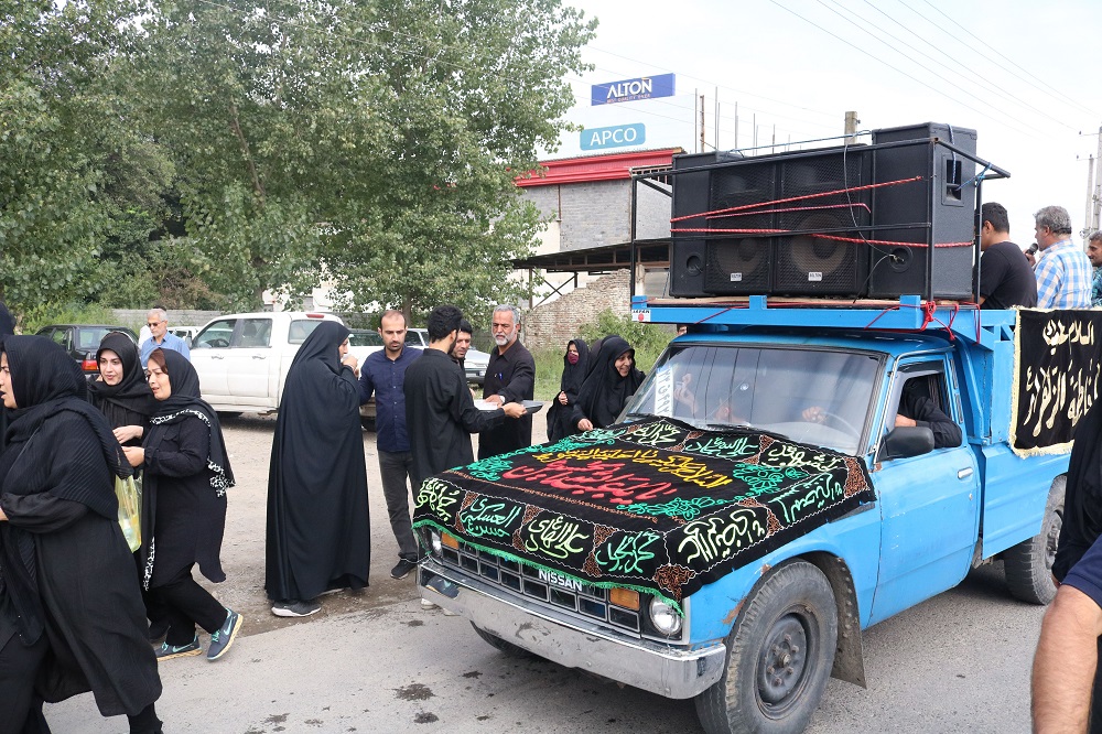 برپایی موکب اربعین حسینی