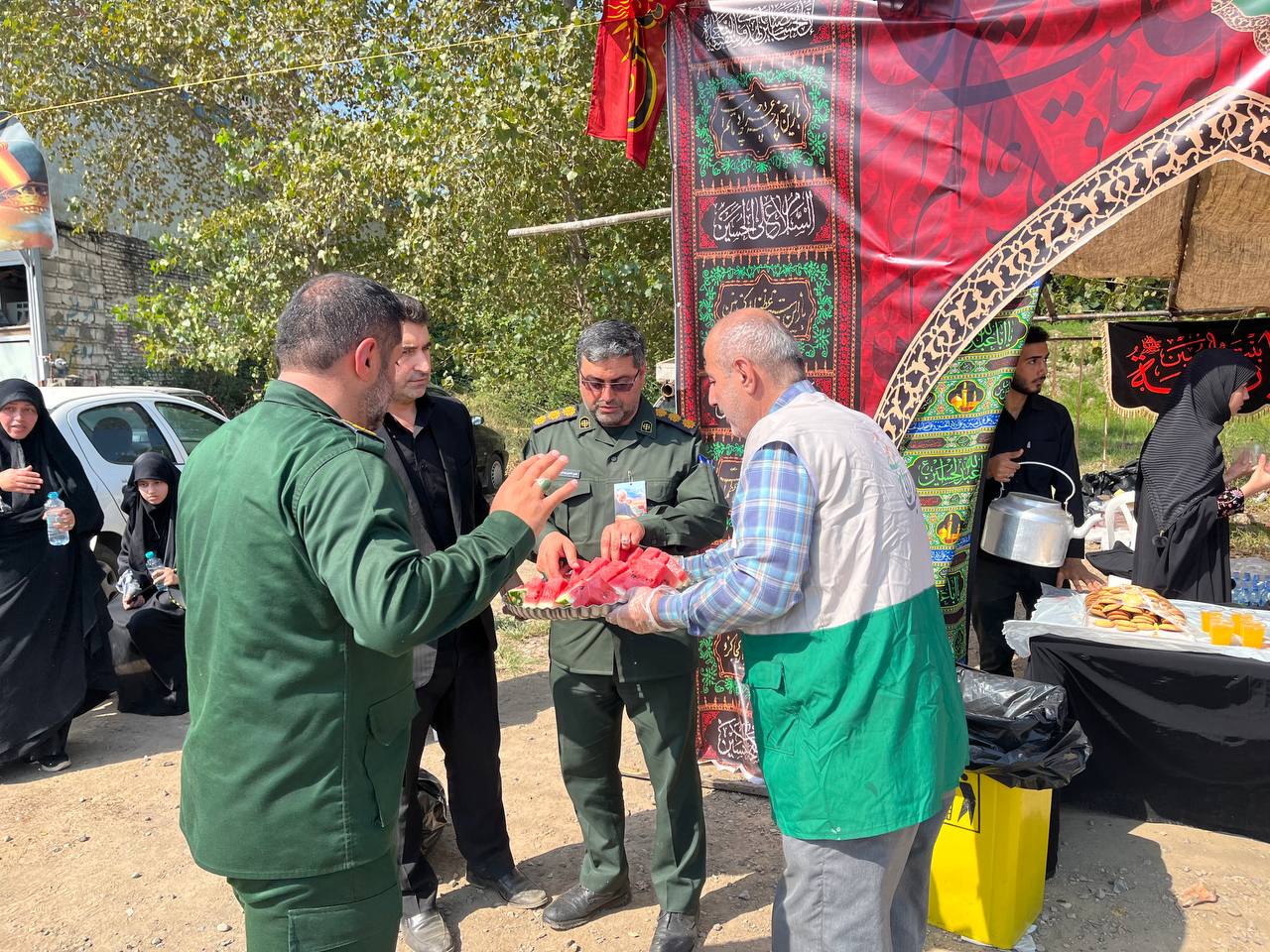 برپایی موکب دانشگاه به مناسبت فرا رسیدن اربعین حسینی 