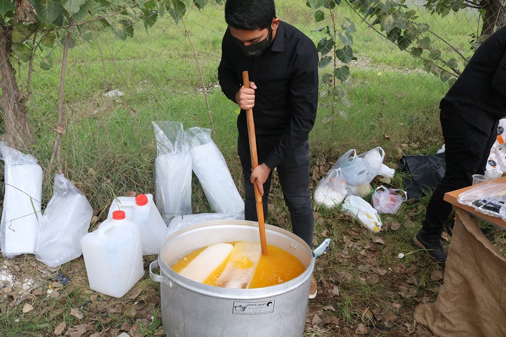 برپایی موکب اربعین حسینی