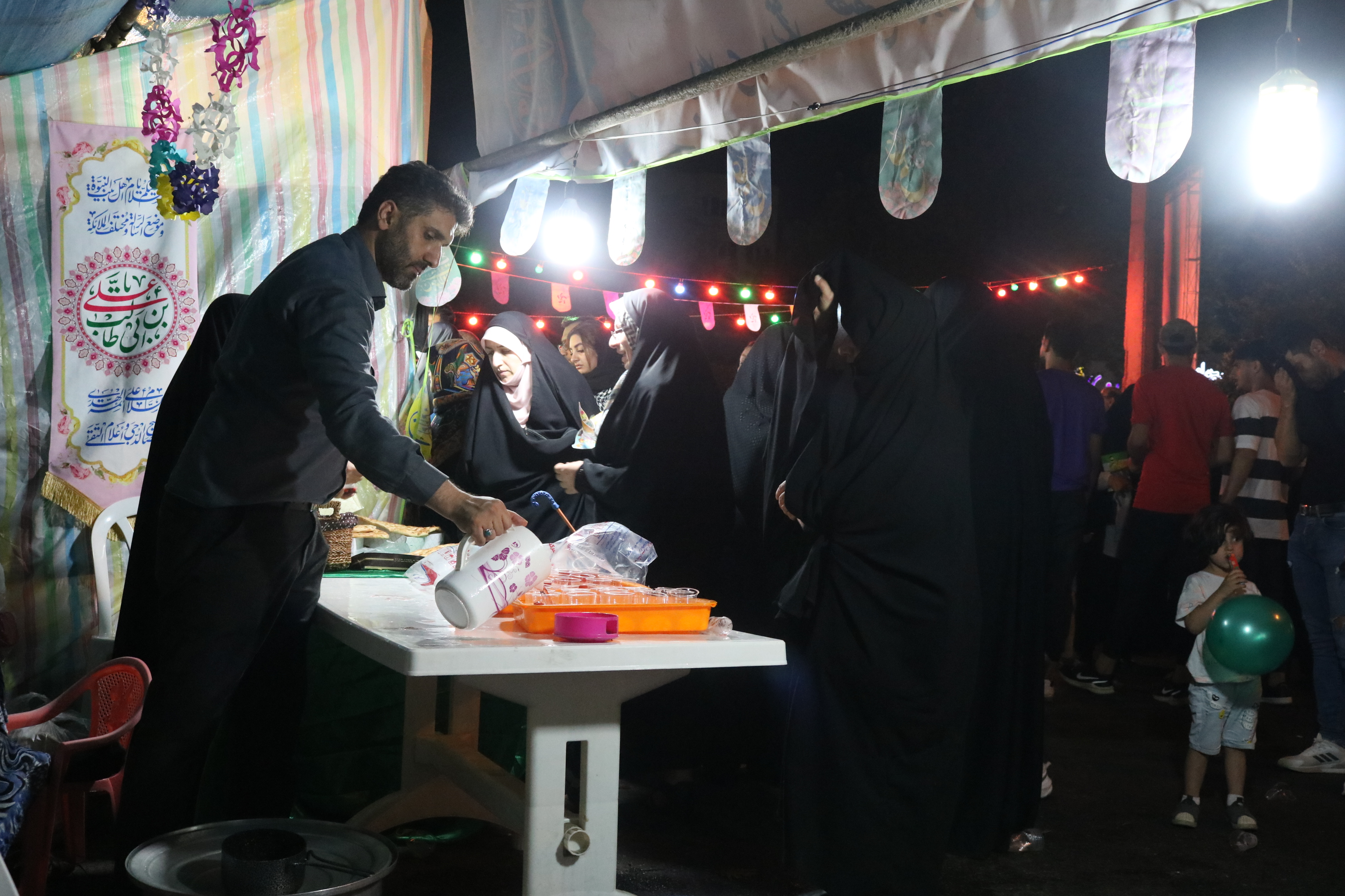 روز دوم برپایی موکب دانشگاه به مناسبت جشن بزرگ غدیر شهرستان آمل