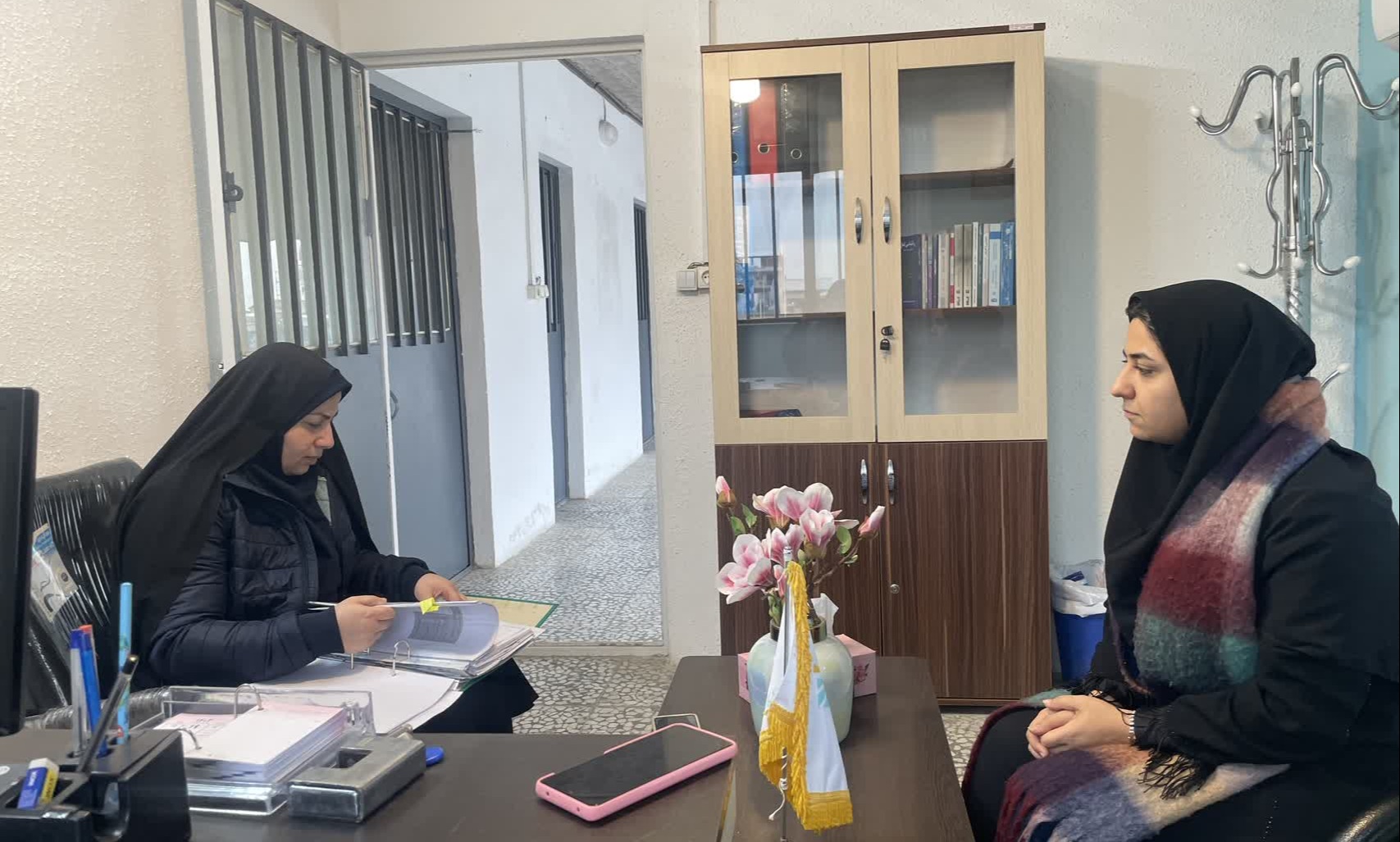  بازدید دبیر مراکز مشاوره منطقه ای از مرکز مشاوره و خوابگاه های خودگردان