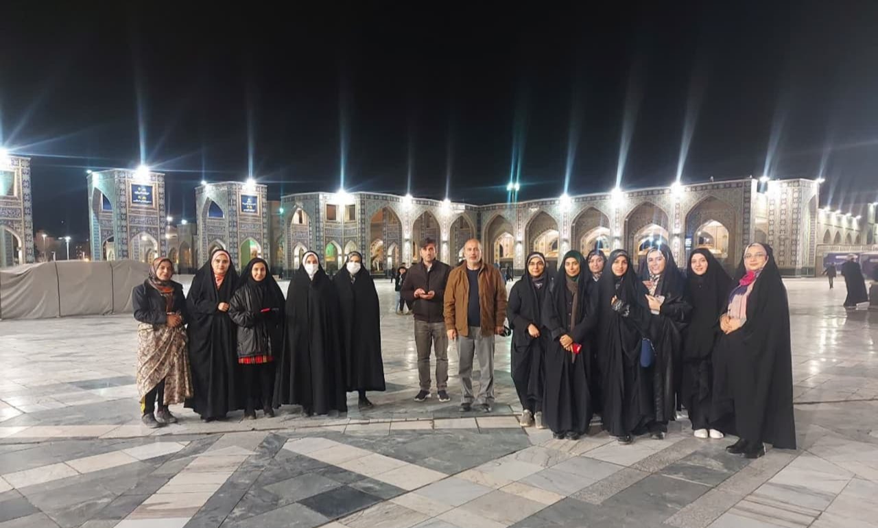 اردوی مشهد مقدس دانشجویان دختر برگزار شد