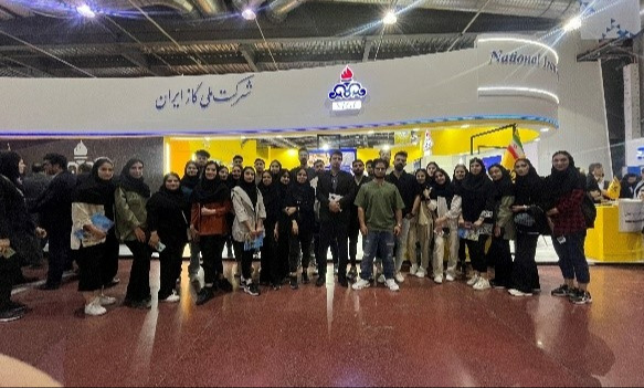 Visit of Students from the Faculty of Engineering Modern Technologies to the International Exhibition of Oil, Gas, and Petrochemicals and the Mazandaran Cement Company