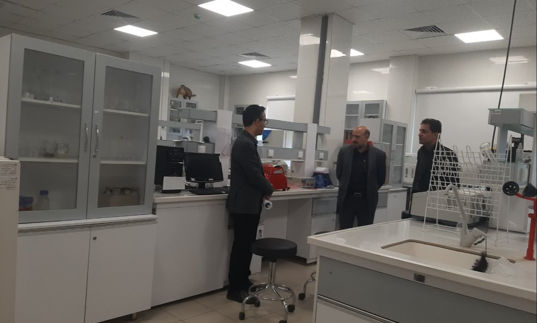 بازدید دکتر حجازی از دانشگاه تخصصی فناوری های نوین آمل