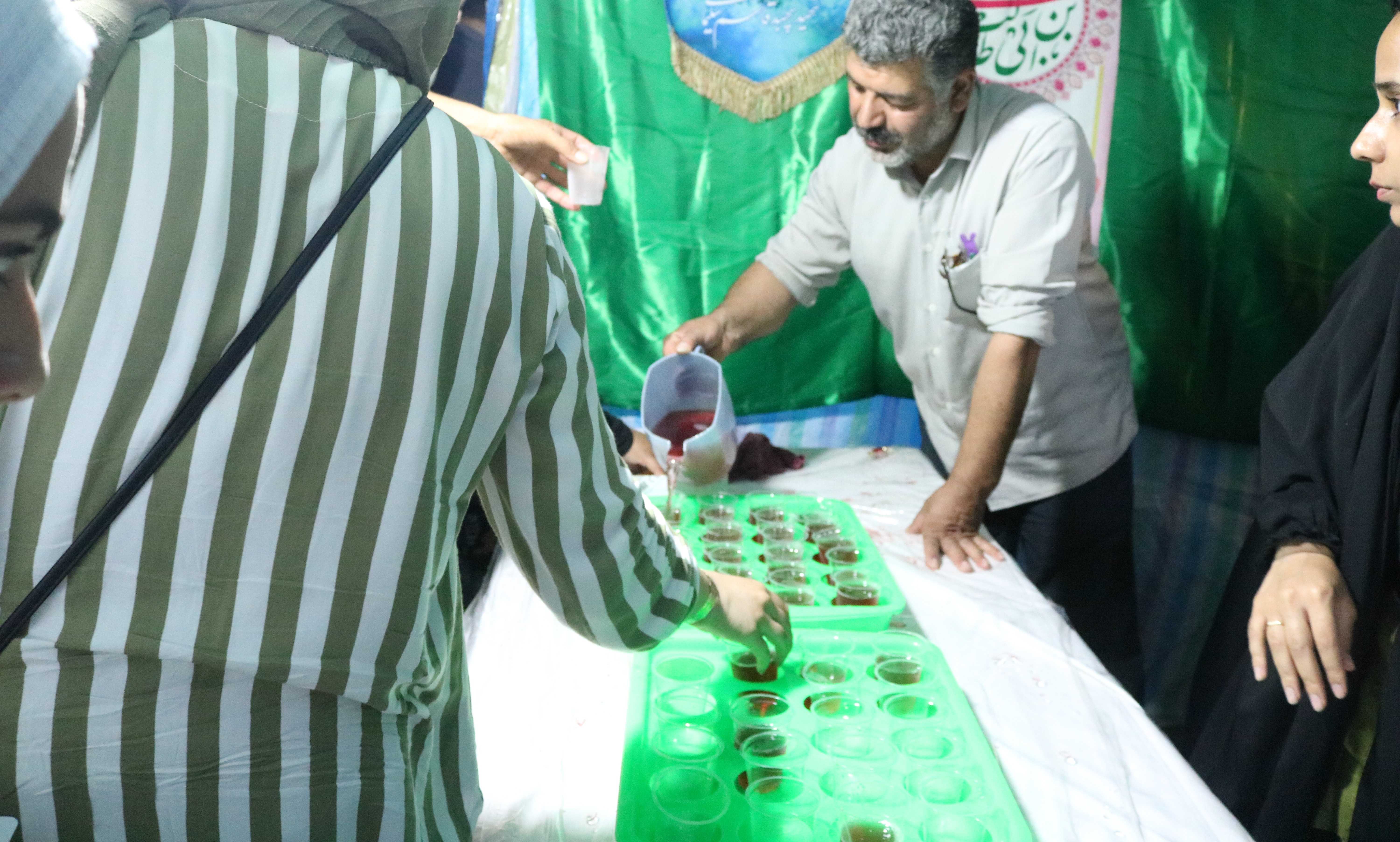 برپایی موکب دانشگاه تخصصی فناوری های نوین آمل در مهمانی جشن بزرگ غدیر شهرستان آمل