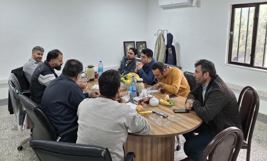 نشست معاون توسعه مدیریت و منابع دانشگاه با پیمانکاران پروژه های عمرانی