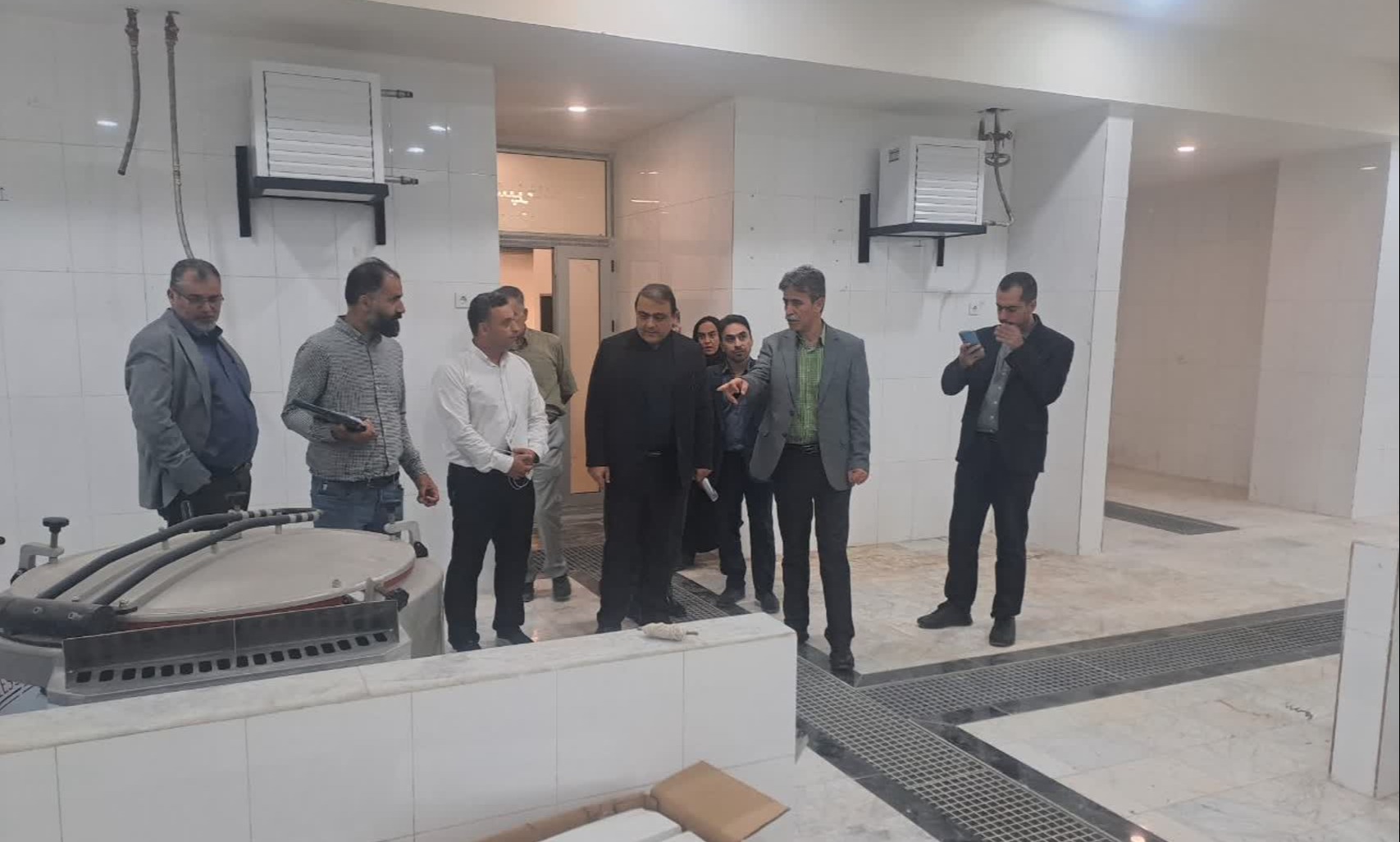 بازدید معاون عمرانی امور آموزش عالی سازمان برنامه و بودجه کشور از پروژه های عمرانی دانشگاه؛ تأکید بر پیگیری تأمین اعتبار خوابگاه خواهران