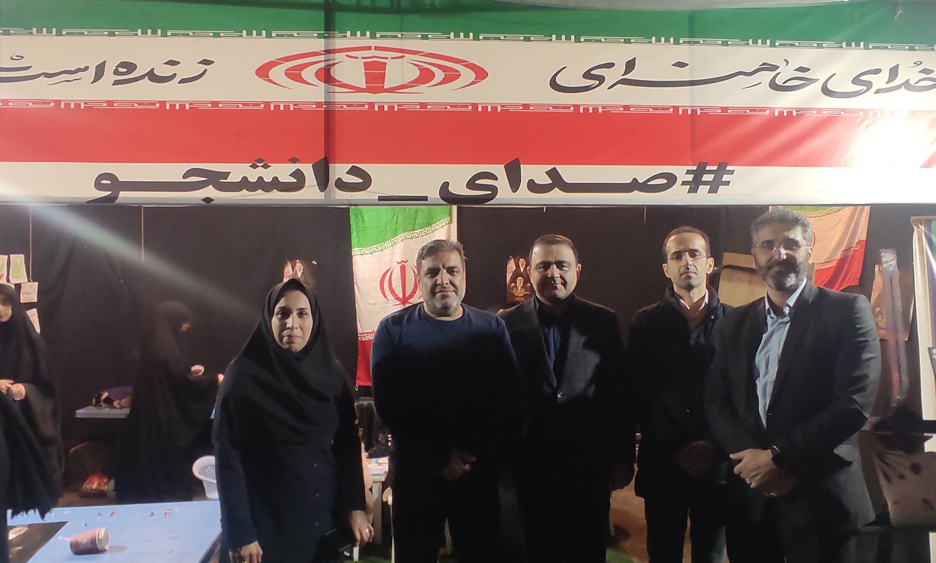 برپایی موکب بسیج اساتید دانشگاه های شهرستان به مناسبت گرامیداشت روز معلم