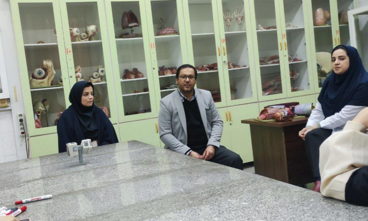 بازدید علمی دانشجویان رشته مهندسی پزشکی از بخش تشریح دانشکده پزشکی دانشگاه علوم پزشکی بابل