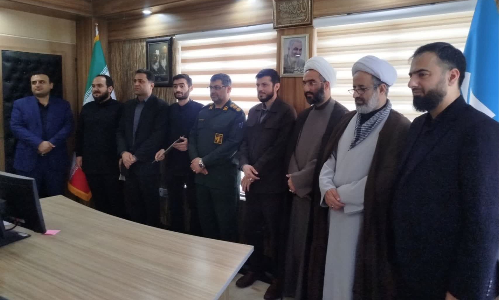  تکریم و معارفه بسیج دانشجویی دانشگاه تخصصی فناوری های نوین آمل