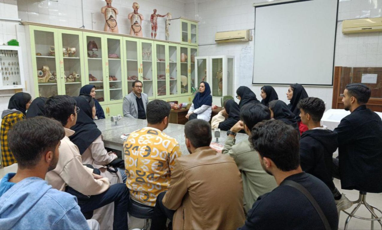 بازدید علمی دانشجویان رشته مهندسی پزشکی از بخش تشریح دانشکده پزشکی دانشگاه علوم پزشکی بابل