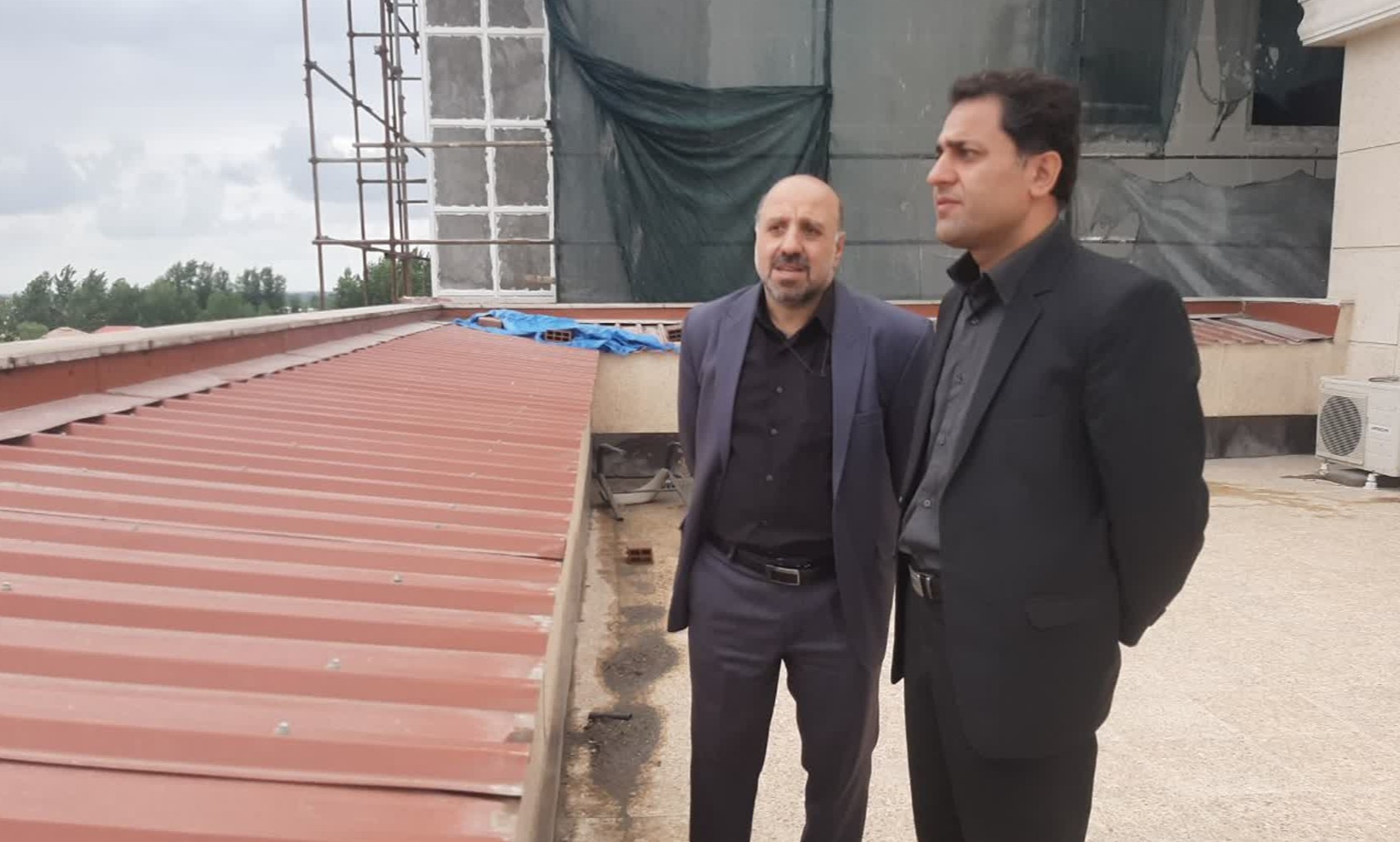 بازدید دکتر حجازی از دانشگاه تخصصی فناوری های نوین آمل