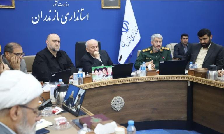 حضور دکتر جعفری در نشست استاندار مازندران با روسای دانشگاه های استان / تأکید بر برگزاری حضوری کلاس ها و نقش آفرینی دانشگاه ها در توسعه استان