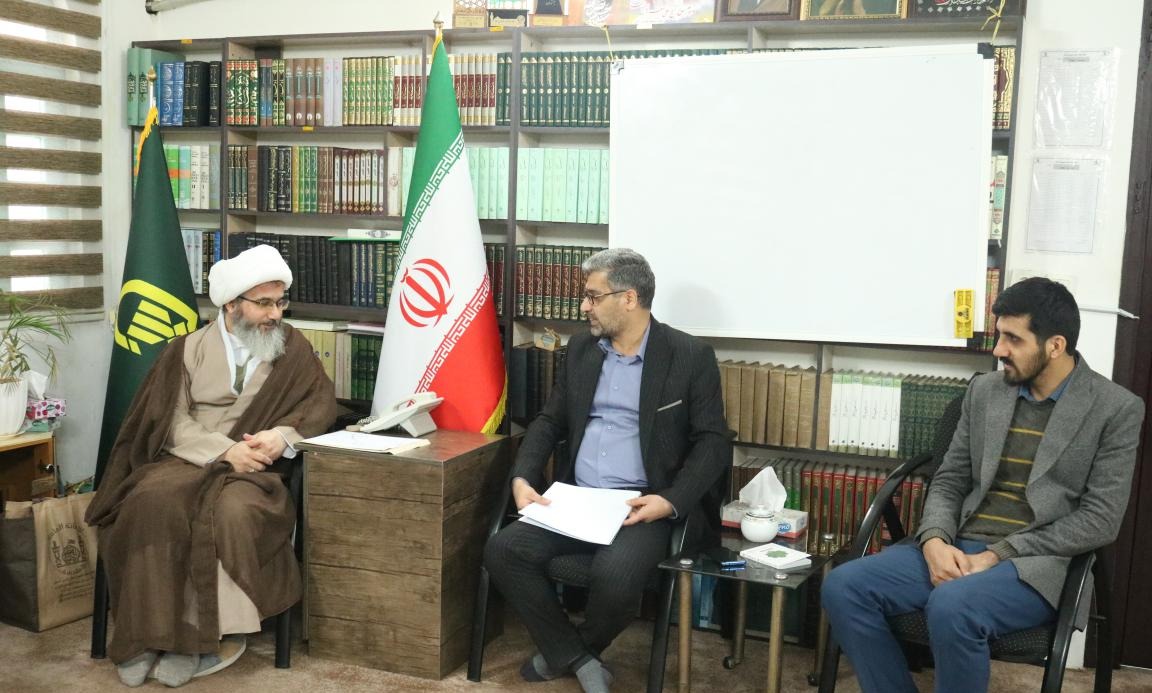 دیدار سرپرست و هیأت رئیسه دانشگاه با امام جمعه شهرستان آمل