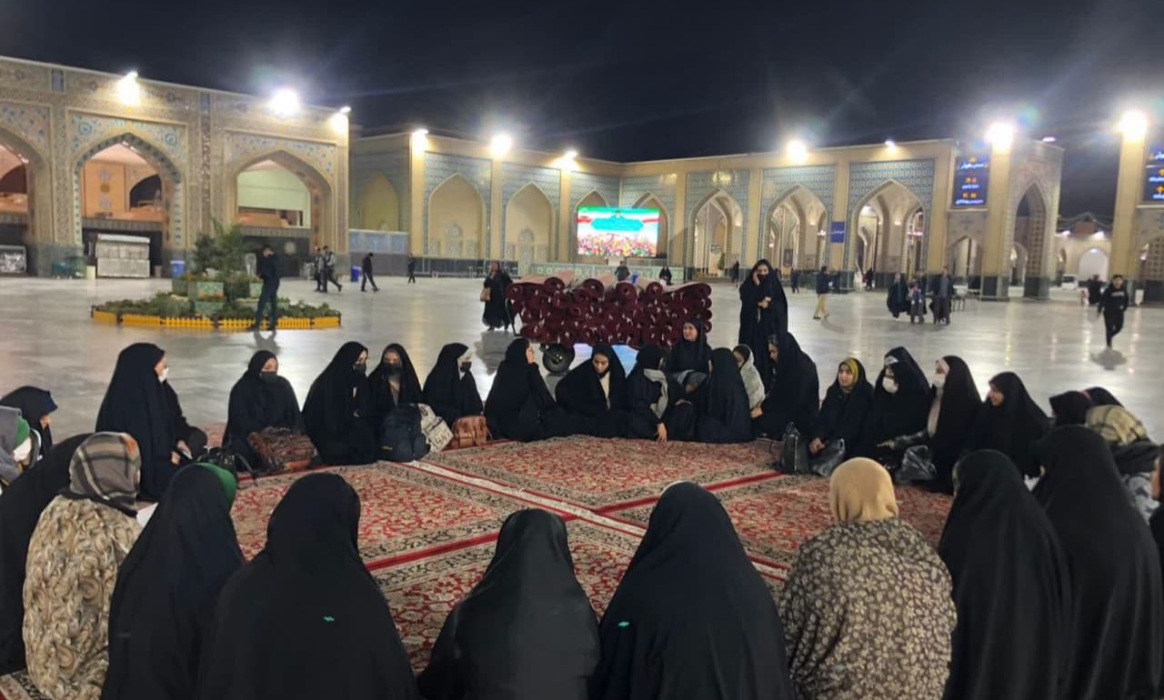 اردوی مشهد مقدس دانشجویان دختر برگزار شد