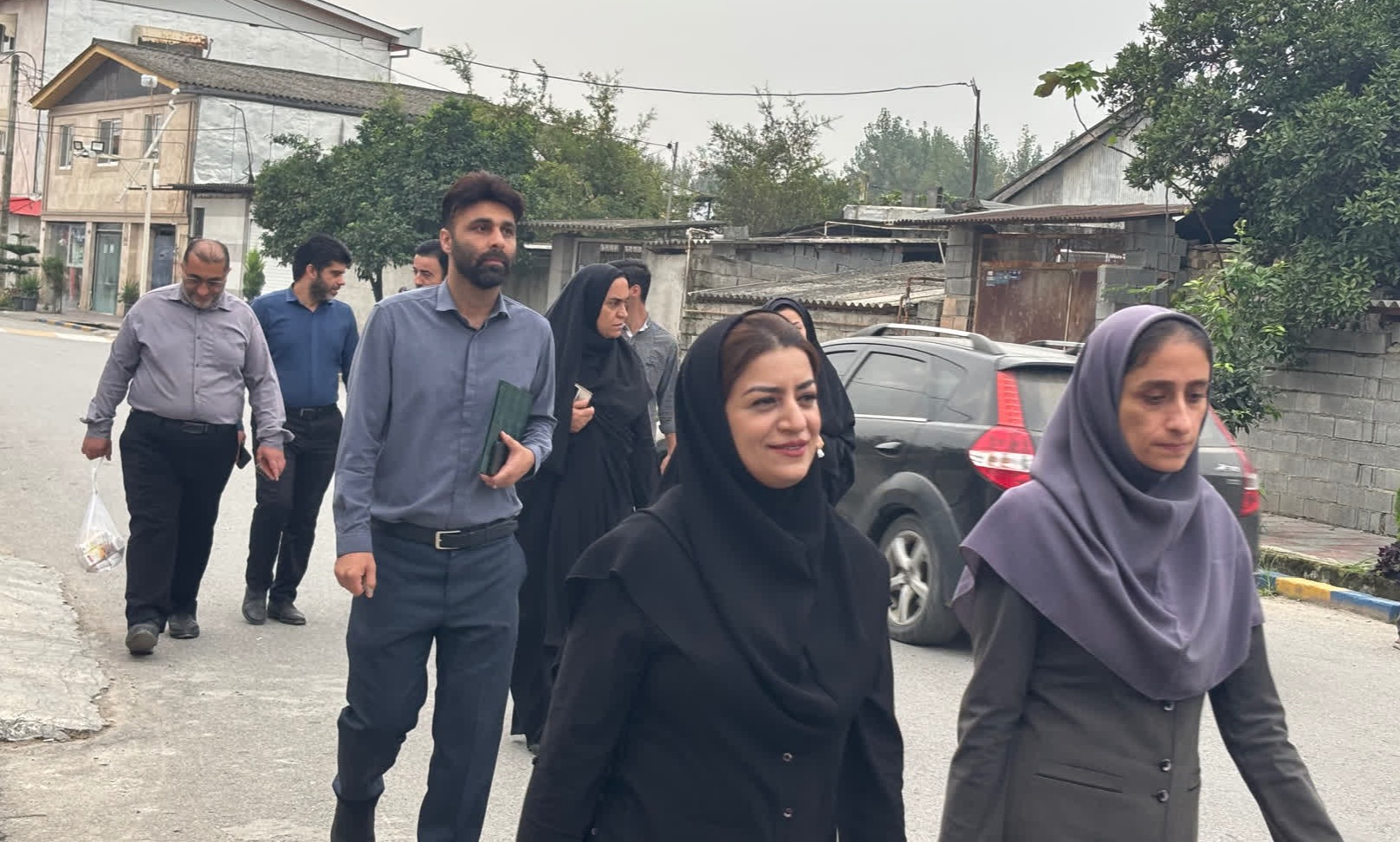 پیاده روی دانشگاهیان دانشگاه تخصصی فناوری های نوین آمل به مناسبت هفته تربیت بدنی
