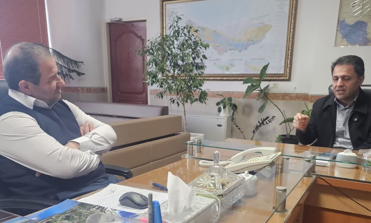 دیدار دکتر ملکی با رئیس سازمان مدیریت و برنامه ریزی استان 