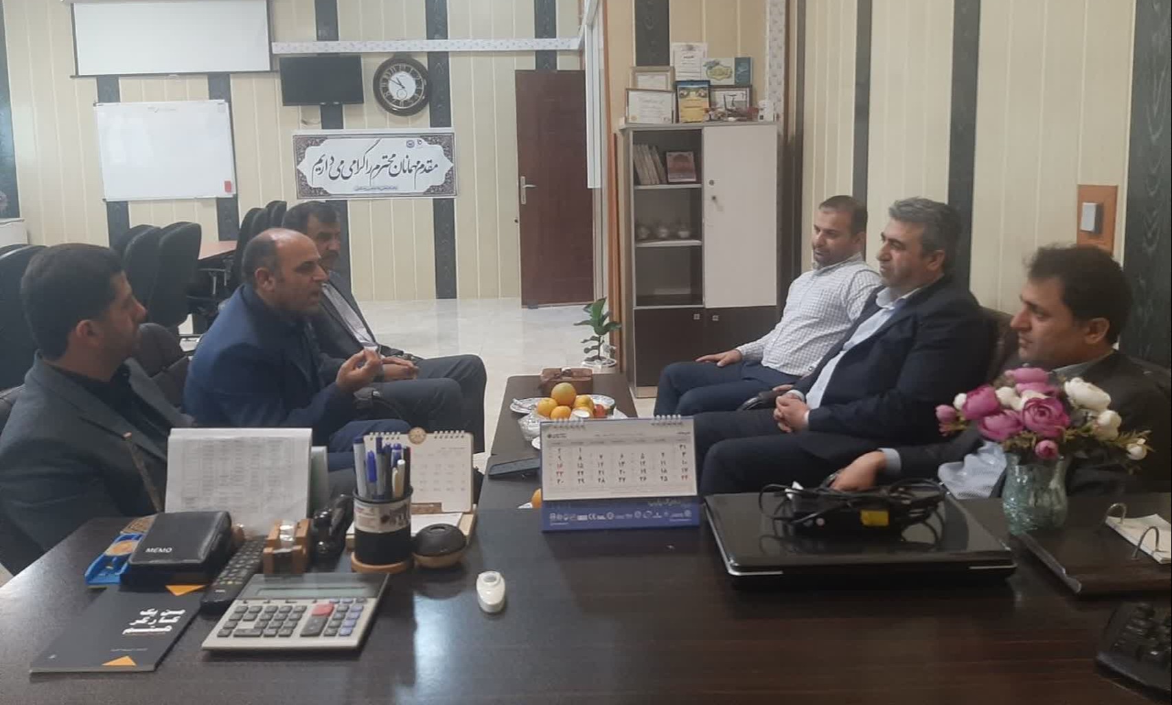 دیدار دکتر ملکی با رئیس واحد استانی دانشگاه ملی مهارت و رئیس دانشکده علامه حسن زاده آملی (ره)