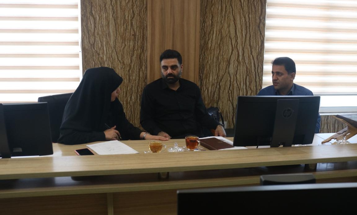 جلسه کمیسیون خوابگاه خودگردان با حضور سرپرست دانشگاه