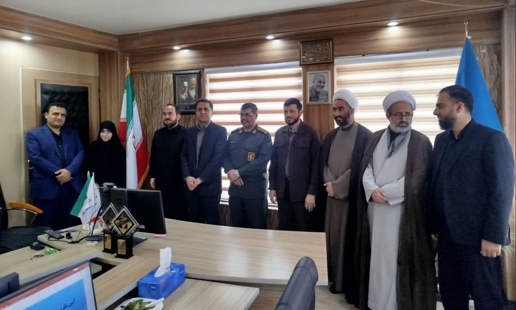  تکریم و معارفه بسیج دانشجویی دانشگاه تخصصی فناوری های نوین آمل