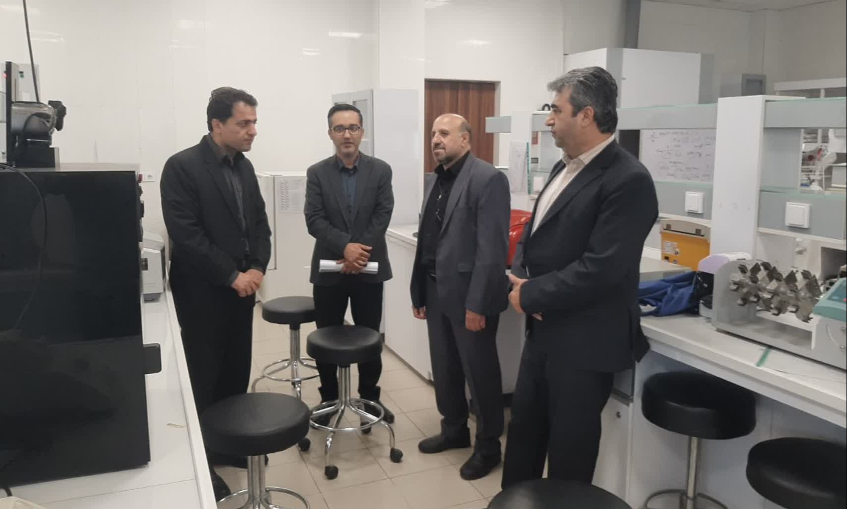 بازدید دکتر حجازی از دانشگاه تخصصی فناوری های نوین آمل