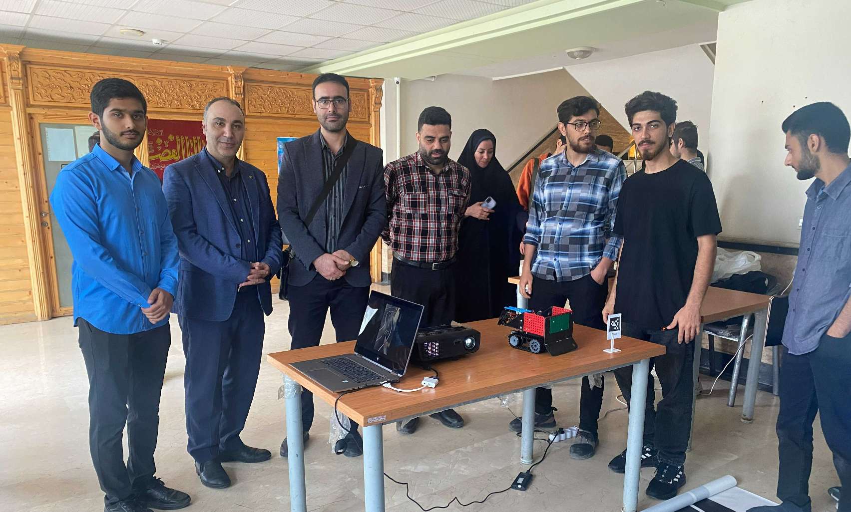 The Establishment of the Exhibition of Robotics and Artificial Intelligence Achievements at Amol University of Special Modern Technologies