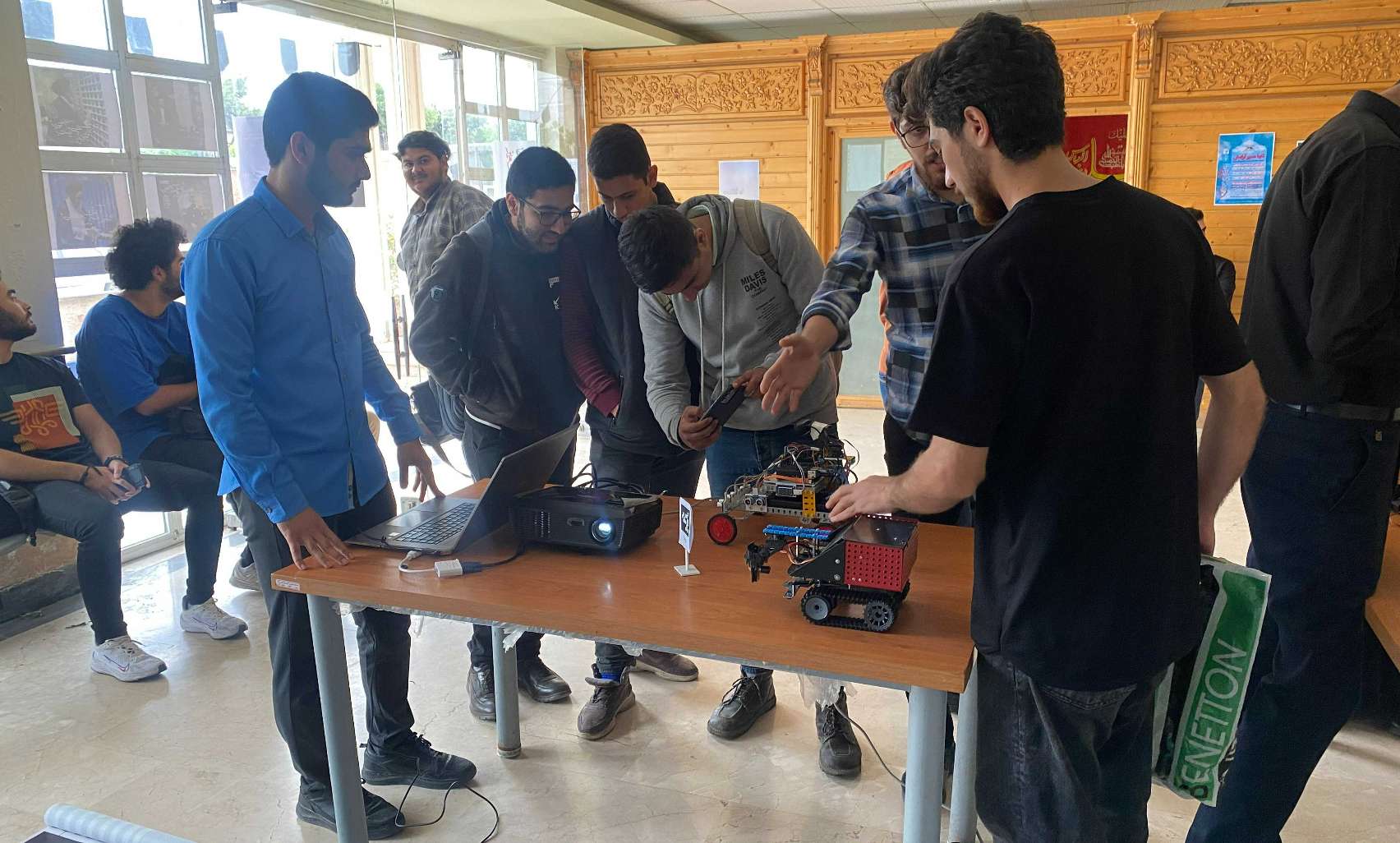 The Establishment of the Exhibition of Robotics and Artificial Intelligence Achievements at Amol University of Special Modern Technologies