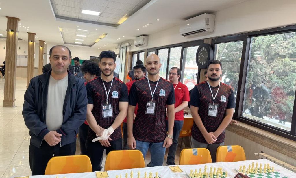 درخشش دانشجوی دانشگاه تخصصی فناوری های نوین آمل در مسابقات شطرنج منطقه دو کشور