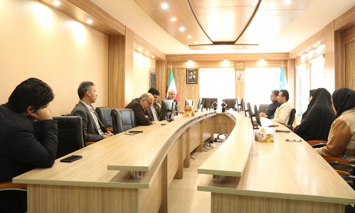 دیدار فرمانده بسیج حوزه اداری با اعضای پایگاه مقاومت بسیج شهید حججی