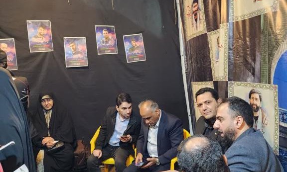  موکب  دانشگاه در سالروز شهادت شهدای مدافع حرم مازندرانی در میدان 17 شهریور آمل