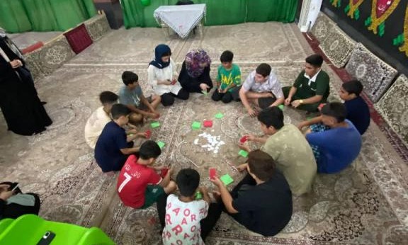 برگزاری اردوی جهادی فرهنگی و آموزشی خواهران گروه جهادی حب المهدی در روستای کمدره آمل