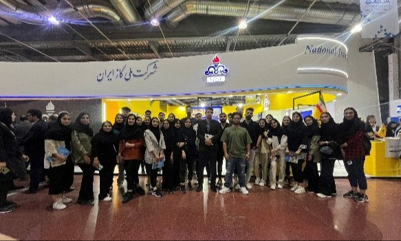 Visit of Students from the Faculty of Engineering Modern Technologies to the International Exhibition of Oil, Gas, and Petrochemicals and the Mazandaran Cement Company