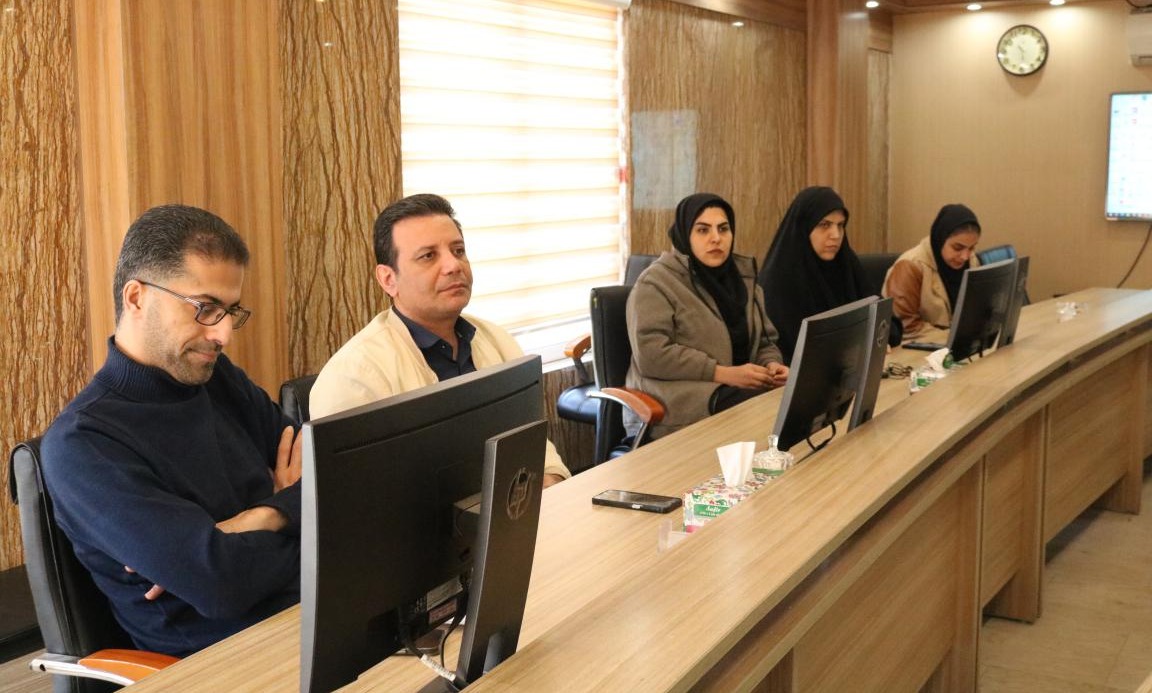 دیدار فرمانده بسیج حوزه اداری با اعضای پایگاه مقاومت بسیج شهید حججی