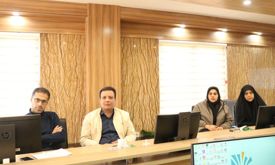 دیدار فرمانده بسیج حوزه اداری با اعضای پایگاه مقاومت بسیج شهید حججی