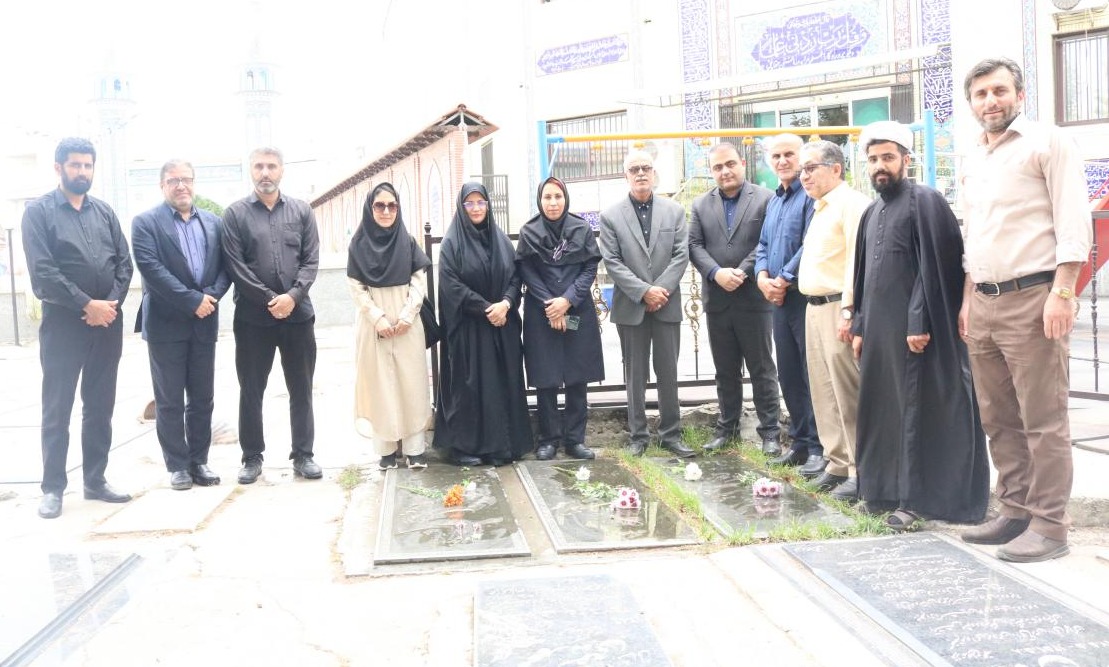 مراسم بزرگداشت دهمین سالگرد درگذشت خیر نیک اندیش دانشگاه حاجیه خانم زهرا تفضلی 
