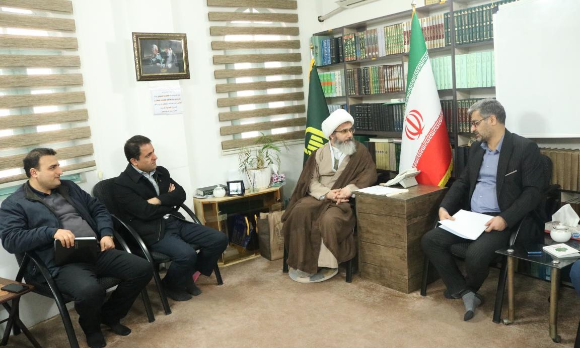 دیدار سرپرست و هیأت رئیسه دانشگاه با امام جمعه شهرستان آمل