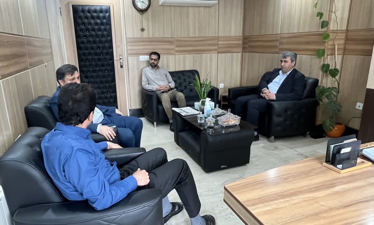 دیدار مدیر خانه مطبوعات آمل با سرپرست دانشگاه تخصصی فناوری های نوین آمل