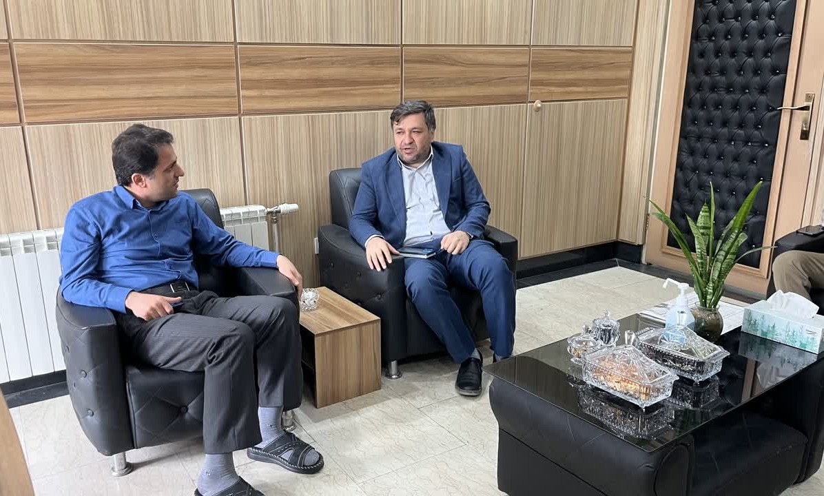 دیدار مدیر خانه مطبوعات آمل با سرپرست دانشگاه تخصصی فناوری های نوین آمل
