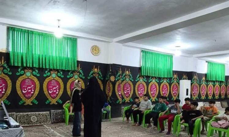 برگزاری اردوی جهادی فرهنگی و آموزشی خواهران گروه جهادی حب المهدی در روستای کمدره آمل
