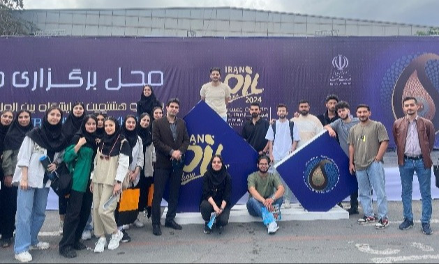 Visit of Students from the Faculty of Engineering Modern Technologies to the International Exhibition of Oil, Gas, and Petrochemicals and the Mazandaran Cement Company