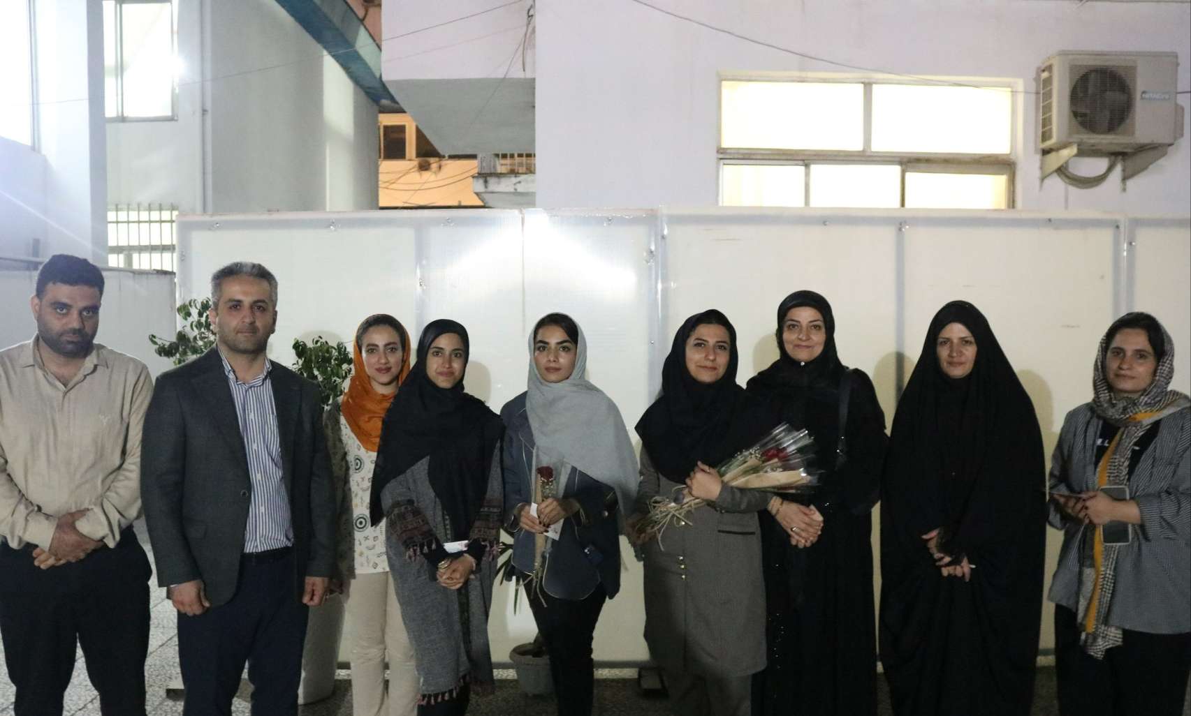 Donation of Flowers to Female Dormitory Students on the Occasion of the Birth of Hazrat Masoumeh (peace be upon her), Celebration of Girl's Day