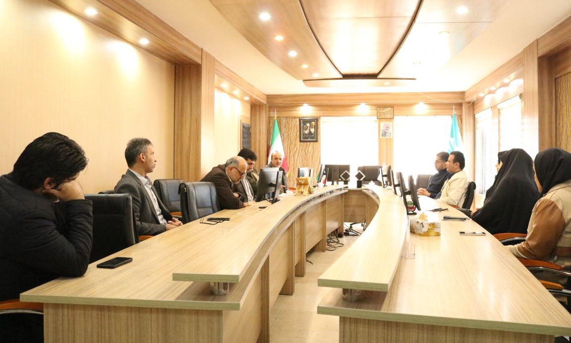 دیدار فرمانده بسیج حوزه اداری با اعضای پایگاه مقاومت بسیج شهید حججی