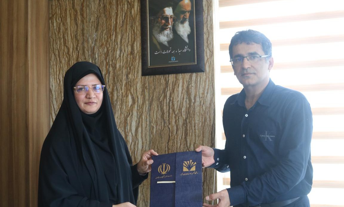 انتصاب سرپرست جدید مدیریت امور دانشجویی دانشگاه تخصصی فناوری های نوین آمل