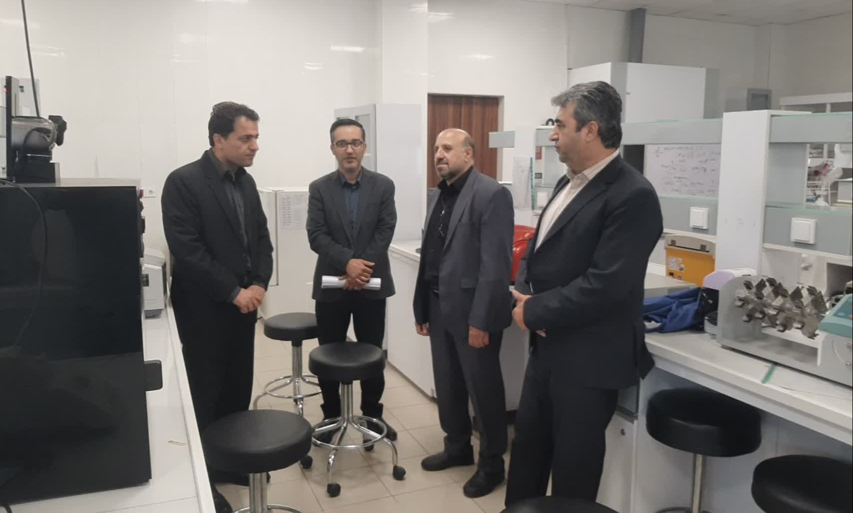 بازدید دکتر حجازی از دانشگاه تخصصی فناوری های نوین آمل